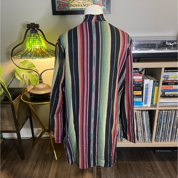 Silverado Colorful Serape Western Cardigan Jacket - Picture 4 of 6